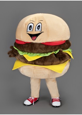 Burger Mascot Costume